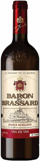 Вино Baron du Brassard Rouge Moelleux  750 мл