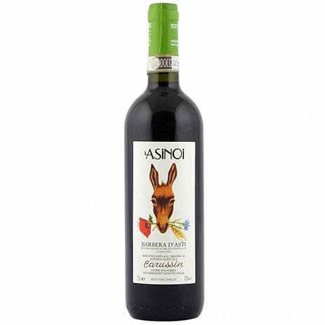 Вино Carussin Asinoi Barbera d'Asti DOCG  2017 750 мл