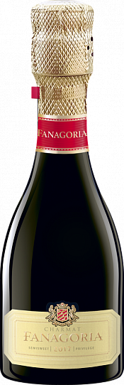 Игристое вино  Fanagoria white semisweet  200 мл