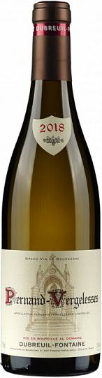 Вино Domaine Dubreuil-Fontaine Pernand-Vergelesses AOC Blanc 2020 750 мл 13,5%