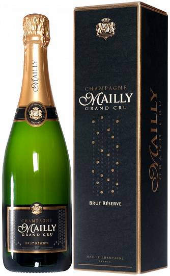 Вино Champagne Mailly Brut Reserve gift box  750 мл