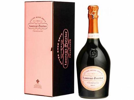 Шампанское Laurent-Perrier Cuvee Rose Brut coffret Лоран-Перье Кюв