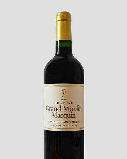 Вино Chateau Grand Moulin Macquin  2015 750 мл
