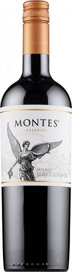 Вино Montes Malbec Reserva  2022 750 мл