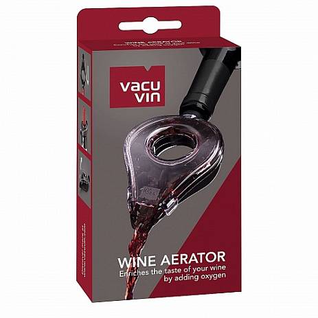 Аэратор для вина VacuVin Wine Aerator фиолетовый