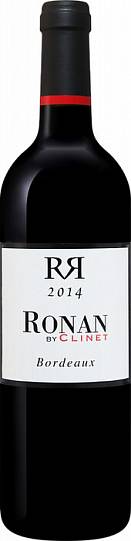 Вино Ronan by Clinet Bordeaux AOC Chateau Clinet  2012 750 мл  12,5 %
