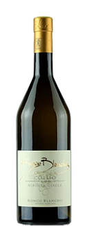 Вино Ronco Blanchis Ribolla Gialla Collio DOC  Ронко Бланкис Риболла Джалла Коллио DOC  2018 750 мл