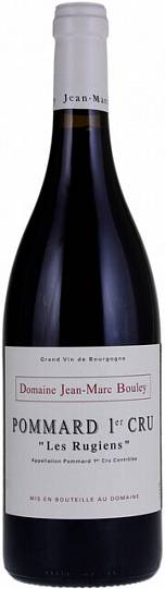 Вино Domaine Jean-Marc Bouley Pommard 1er Cru Les Rugiens AOC  2018 750 мл