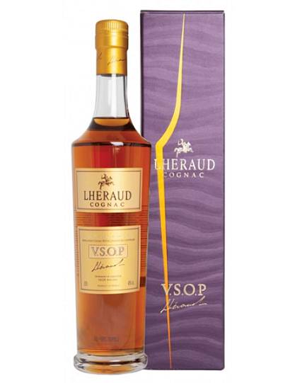 Коньяк Lheraud Cognac VSOP gift  box 500 мл 40%