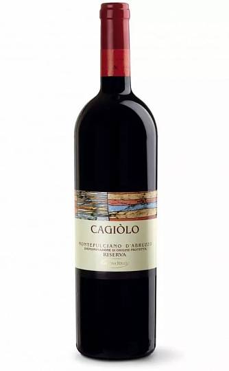 Вино Cagiòlo Montepulciano d’Abruzzo Dop Riserva  2015  750 мл