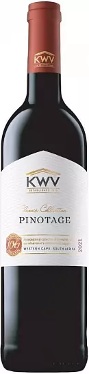 Вино KWV Classic Collection Pinotage КВВ Классик Пинотаж 2021  750 м