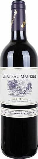 Вино Chateau Maurine Bordeaux AOC  750 мл