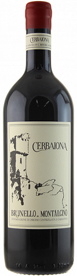 Вино Cerbaiona Brunello di Montalcino DOCG  2012 750 мл 14%