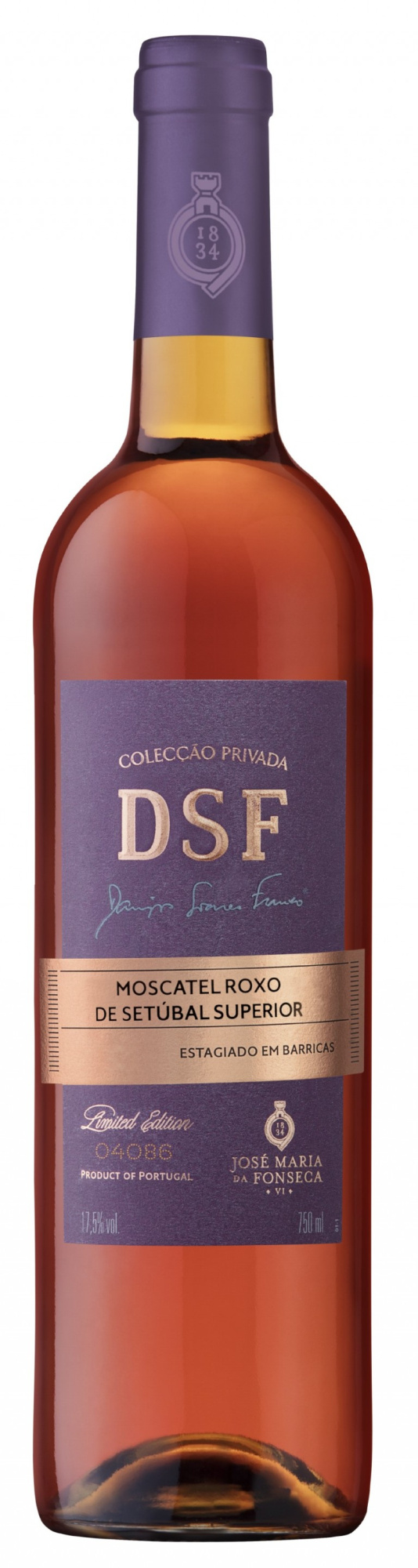 Вино J.M. Fonseca  Alambre  Collection Privada  DSF (Armagnac)   Moscatel de Setubal Superior    750 мл  17,5 %