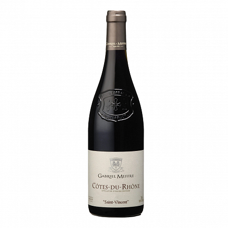 Вино Gabrielle Meffre Saint-Vincent Cotes du Rhone AOC  Rouge   2018 750 мл