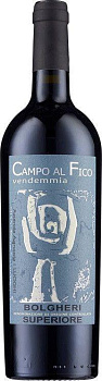 Вино Campo al Fico Bolgheri Superiore DOC I Luoghi Кампо аль Фико Болгери Суперьоре DOC И Луоги 2014 750 мл