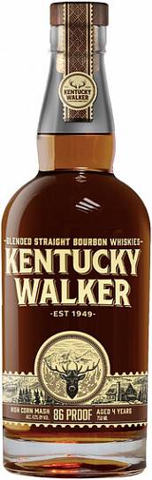 Виски  Kentucky Walker  Bourbon  750 мл 
