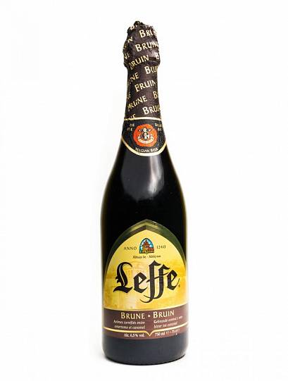 Пиво Leffe Brune Леффе Брюн стекло 750 мл