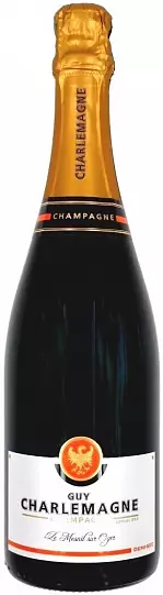 Шампанское Guy Charlemagne Demi-Sec 750 мл 12%