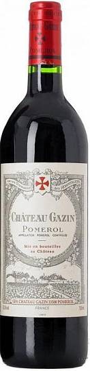 Вино Chateau Gazin Pomerol 2020 750 мл