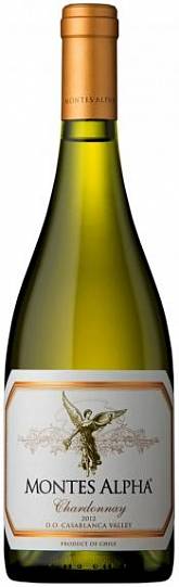 Вино Montes Alpha Chardonnay Альфа Шардонне 2020 750 мл 14,5%