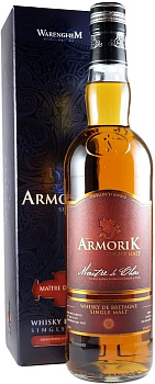 Виски Armorik Maitre De Chai gift box  700 мл