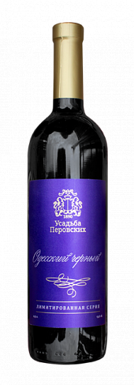 Вино  Усадьба Перовских  Одесский черный  Лимитир