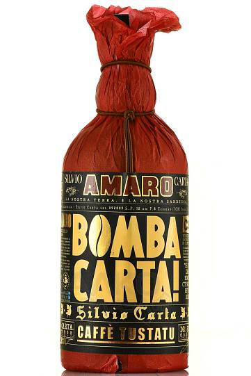 Ликер Silvio Carta Amaro Bomba Carta Caffe  700 мл