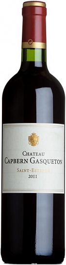 Вино Chateau Capbern Gasqueton Saint-Estephe AOC   2011 750 мл 