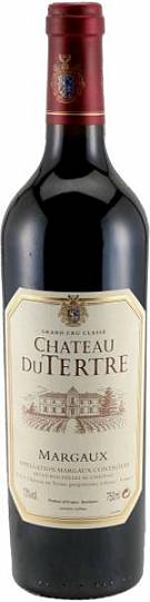 Вино Chateau du Tertre Margaux AOC Grand Cru  2018 750 мл