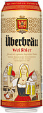 Пиво Leikeim  Uberbrau  Weissbier Лейкейм  Уберброй  Вайсбир ж/б 500 мл