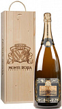 Игристое вино Monte Rossa P.R. Blanc de Blancs Brut wooden box П.Р. Блан де Блан Брют в деревянной коробке 1500 мл