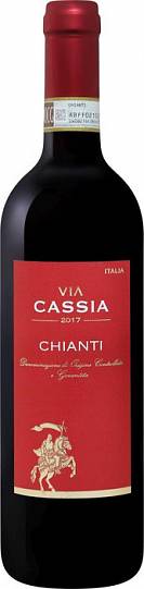 Вино Castellani  "Via Cassia" Chianti DOCG    2019  750 мл