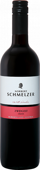 Вино  Norbert Schmelzer  Zweigelt  Classic   2020  750 мл