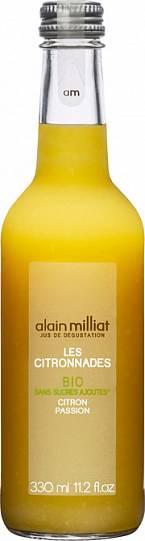 Напиток   Alain Milliat Les Citronnades  Citron-Passion  Ален Мия   Ле С