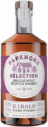 Виски Parkmore Selection Barolo Cask Finish 8 years old Single Malt 700 ml