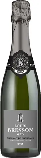 Игристое вино  Louis Bresson & Co  Crémant de Bordeaux Brut  750 мл  11,5%