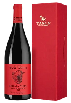 Вино Tasca d'Almerita Tascante Ghiaia Nera Sicilia DOC gift box  2021 750 мл