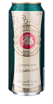 Пиво ZAHRINGER Premium 500 мл