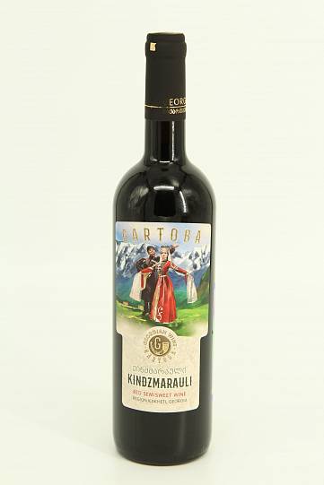 Вино Gartoba Kindzmarauli 2018 750 мл 11%