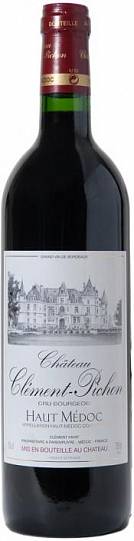 Вино Chateau Clement-Pichon Haut-Medoc AOC Cru Bourgeois Superieur  2016 750 мл