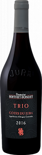Вино Domaine Berthet-Bondet Cotes du Jura Trio    2017 750 мл