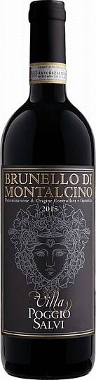Вино Villa Poggio Salvi Brunello di Montalcino Поджио Сальви Брунел