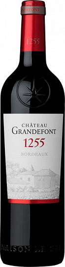 Вино Chateau Grandefont 1255 Bordeaux AOC   1255 750 мл