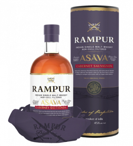 Виски Rampur Asava в подарочной упаковке 700 мл