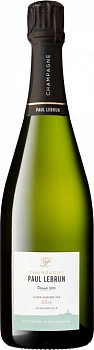 Шампанское Champagne Paul Lebrun Aline La Nature Elle Blanc de Blancs Brut Nature 2017 750 ml