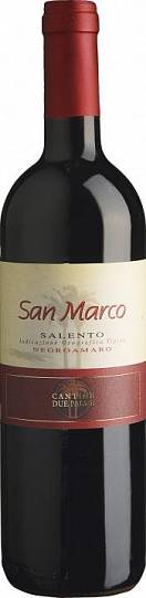 Вино Cantine Due Palme San Marco Rosso  Salento IGT   2019 750 мл
