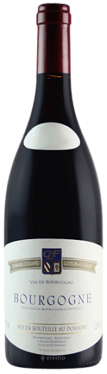 Вино Domaine Coquard Loison-Fleurot Bourgogne Rouge  2017 750 мл 13%