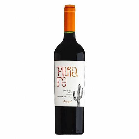 Вино  Pura Fe Carmenere      2016  750 мл