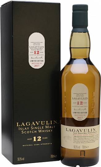 Виски Lagavulin  12 years old   Release 2018   700 мл